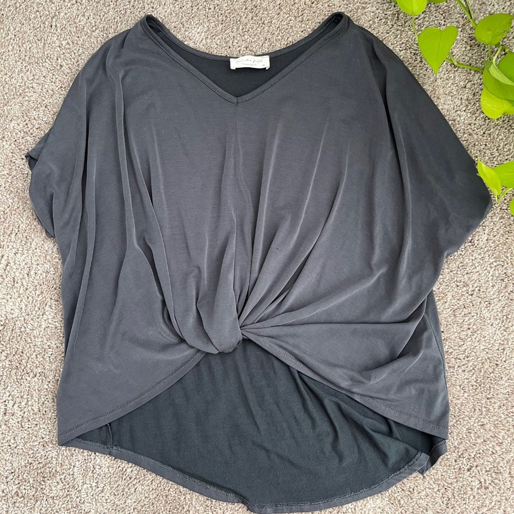 Gray Blouse